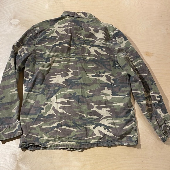 Lucky Brand Camouflage Jacket with Patches Large (MG) - Picture 11 of 13